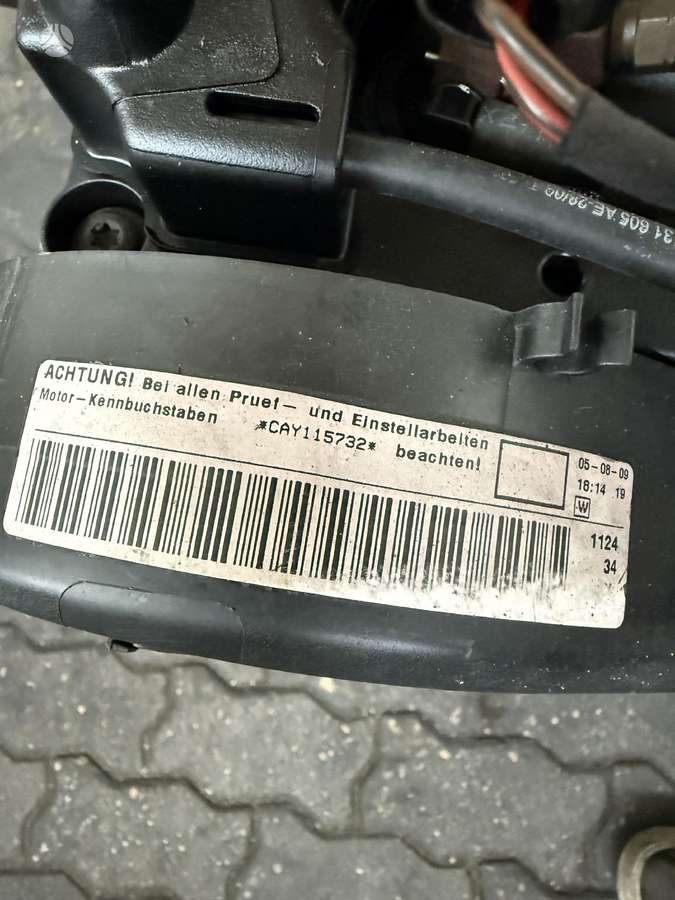 Volkswagen Golf, CAY, variklis