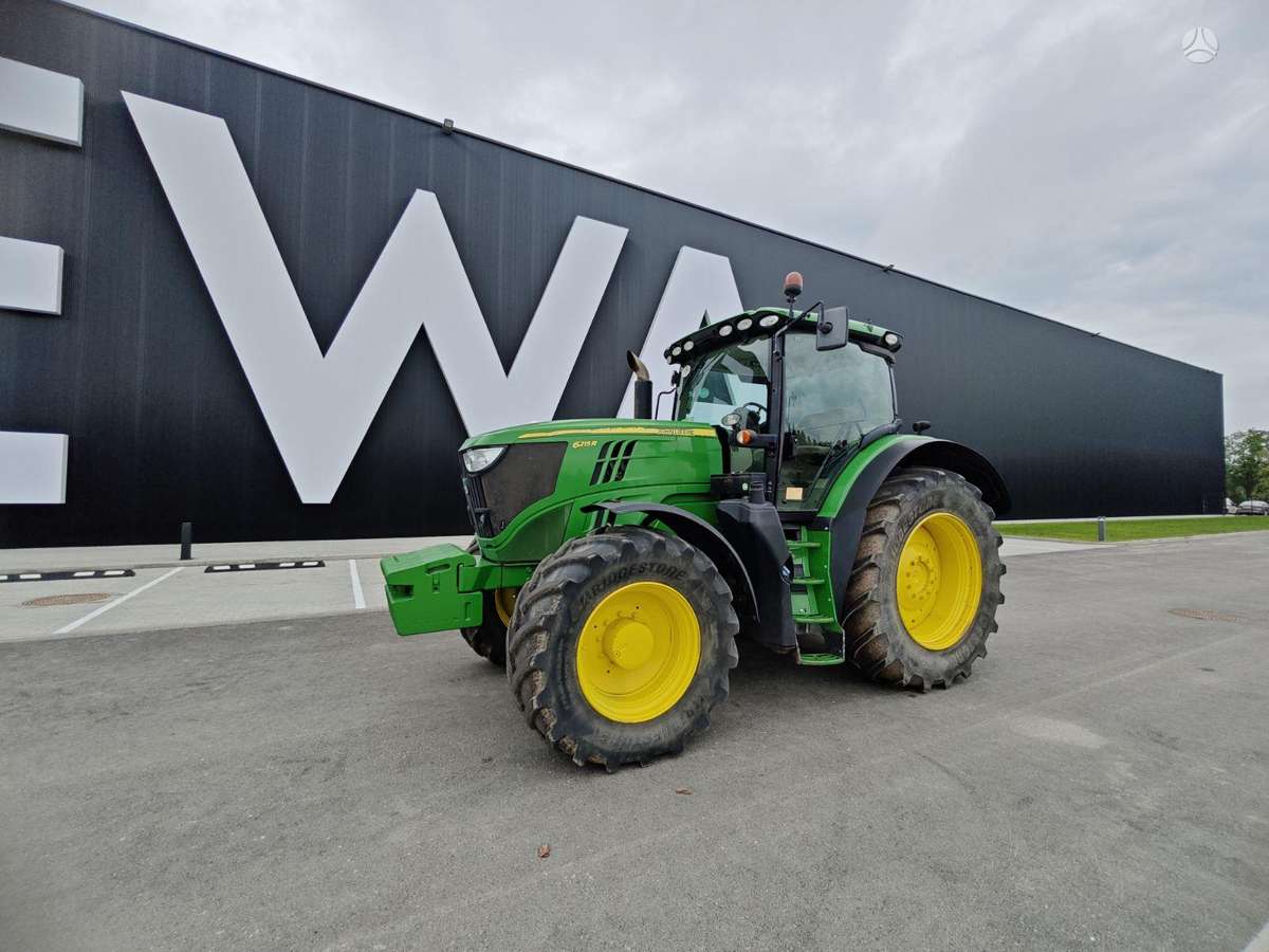 John Deere 6215R, тракторы