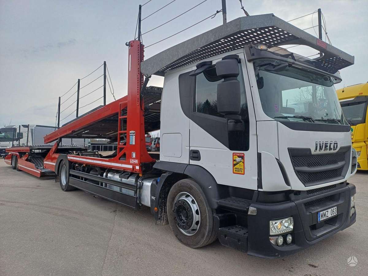 Iveco A190s + LOHR 2015, auto transporters