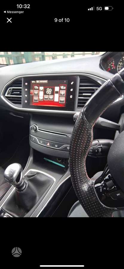 Peugeot 308 Gt line 2 0 blue hdi eu6 atliekame automobilių komplektų