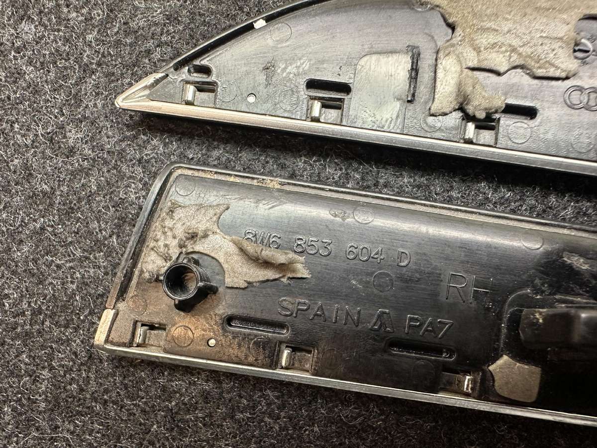 Audi RS 5 apdailos detalės
