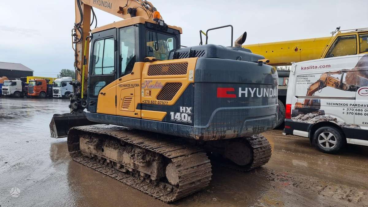 Hyundai HX 140L, ekskavatoriai