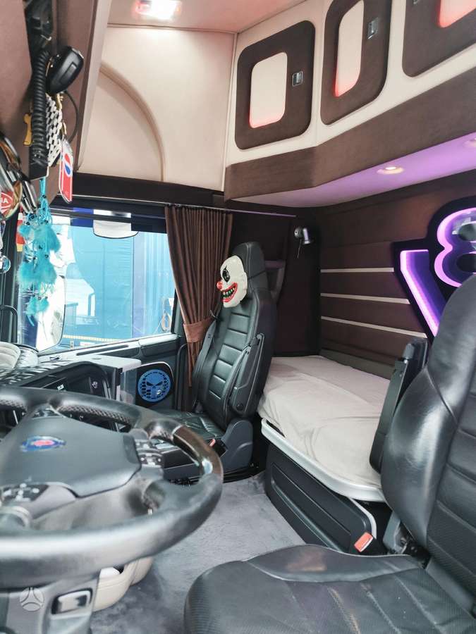 Scania R730, 2 miegamosios vietos