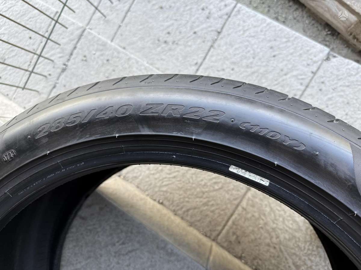 Pirelli Pzero/b1/2023m, летние 285/40 R22