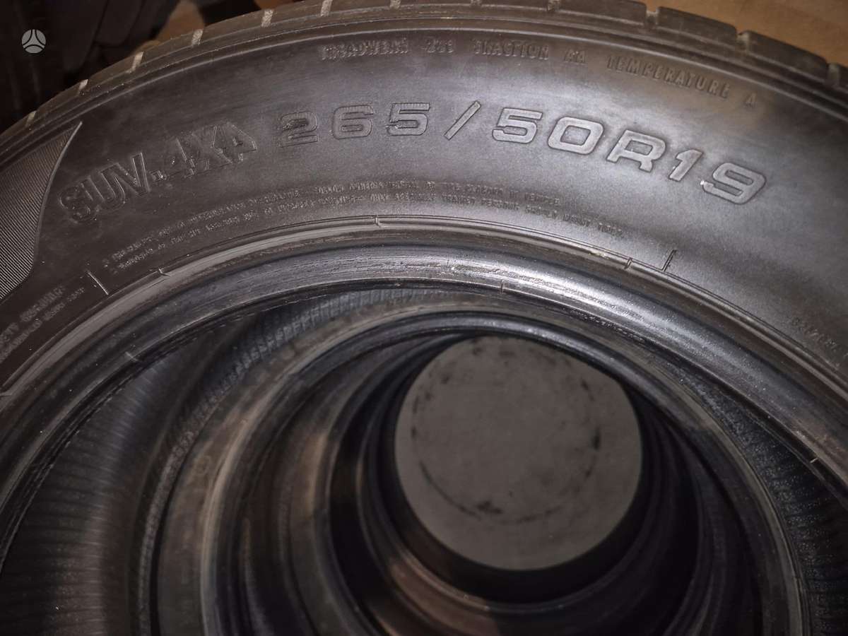 Goodyear EAGLE F1, vasarinės 265/50 R19