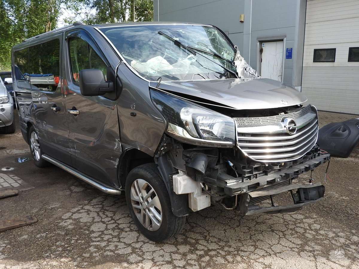 Renault Trafic salono detalės
