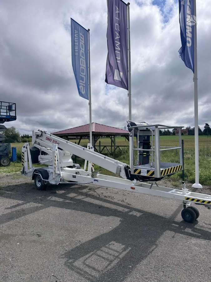 Dino 210XT, локтевые подъёмники