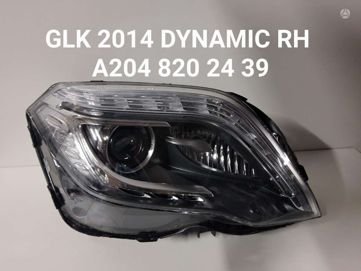 Mercedes-Benz GLK klasė dalimis