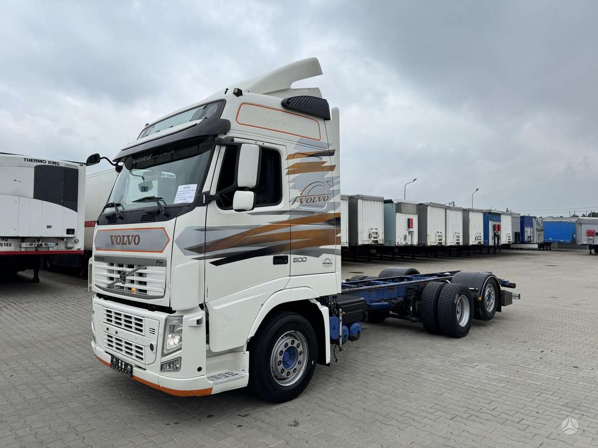 Volvo FH13.500 FULL LEATHER, шасси