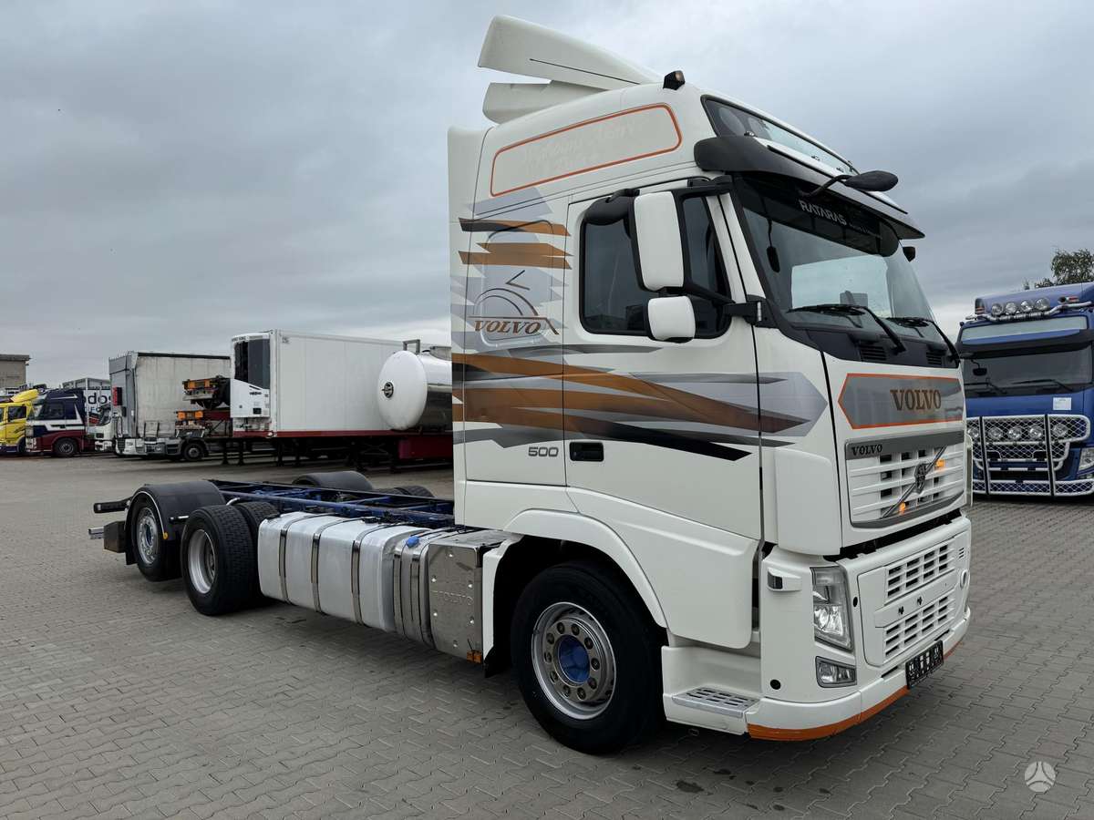 Volvo FH13.500 FULL LEATHER, шасси