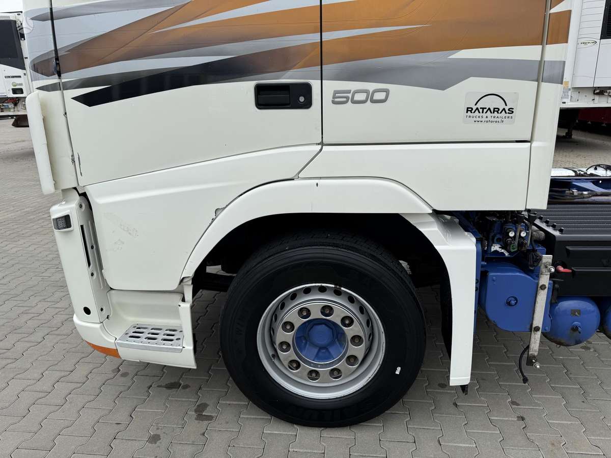 Volvo FH13.500 FULL LEATHER, шасси