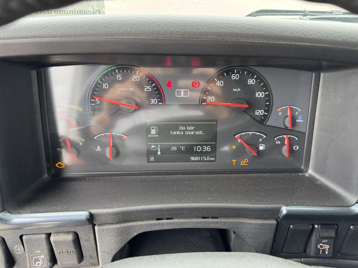 Volvo FH13.500 FULL LEATHER, шасси