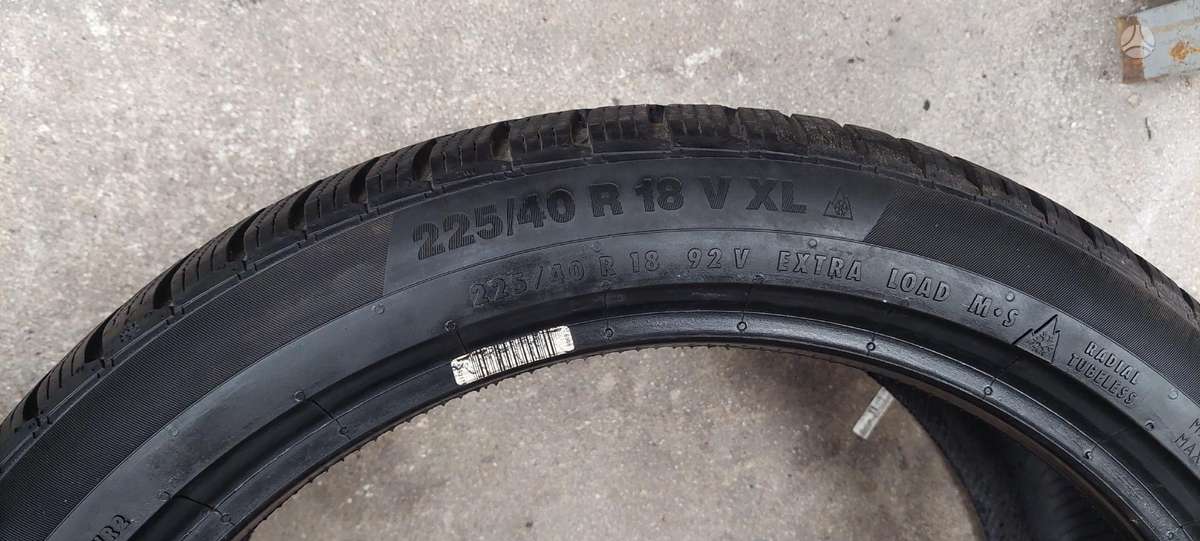 Continental, winter 225/40 R18