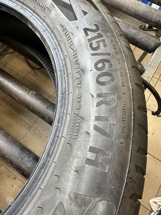 Continental, vasarinės 215/60 R17