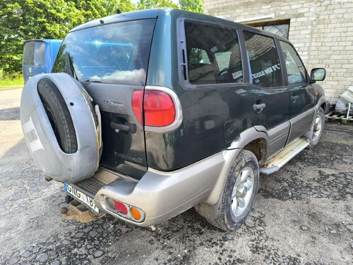 Nissan Terrano Dalis pristatome