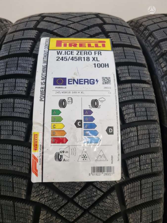 Pirelli ❄️MINKŠTOS, AKCIJA❄️, winter 245/45 R18