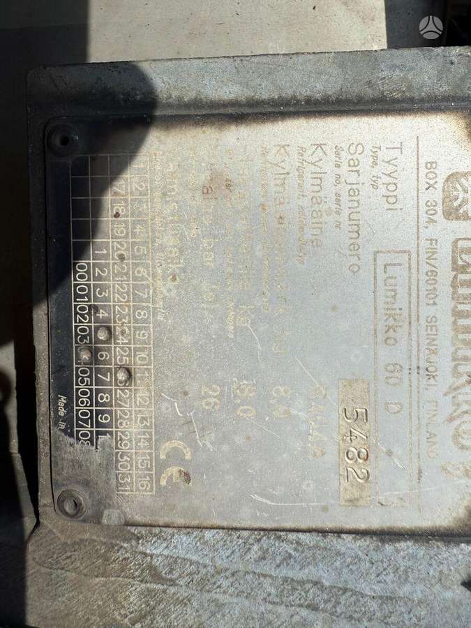 -Kita- Lumiko 60D refrigeration unit, other
