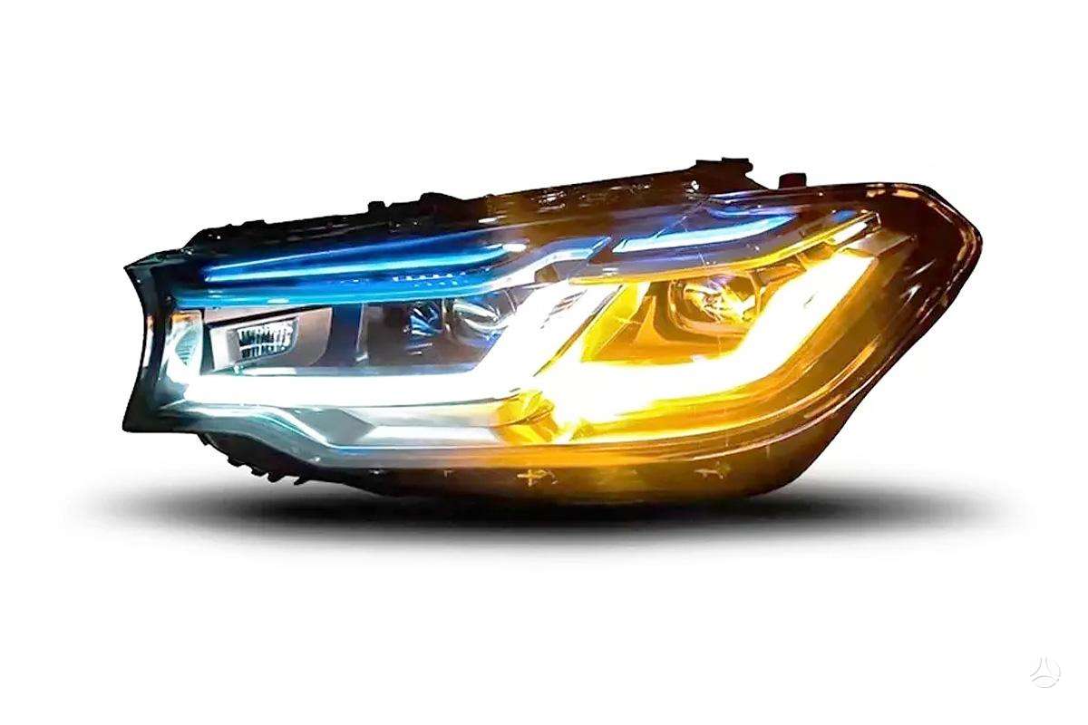 BMW 5 serija фары
