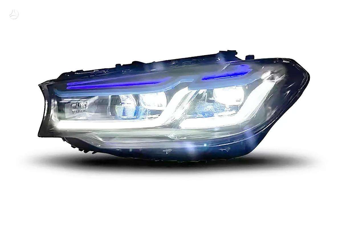 BMW 5 serija фары
