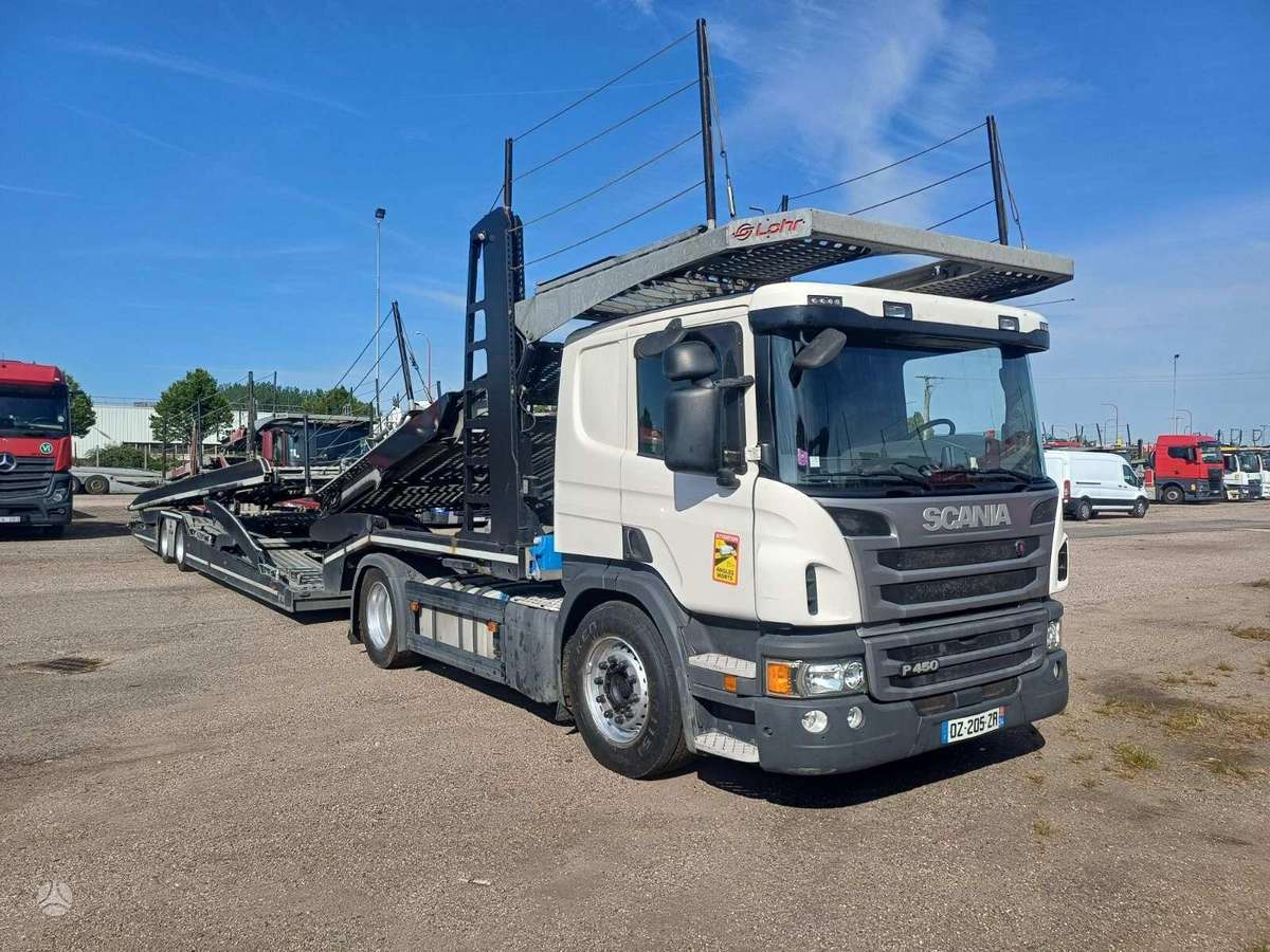 Scania + LOHR 2016, auto transporters