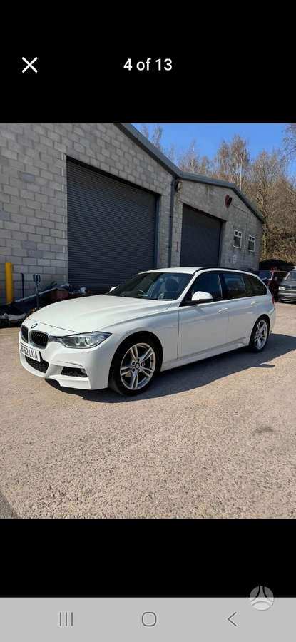 BMW 320 Pradedamas ardyt