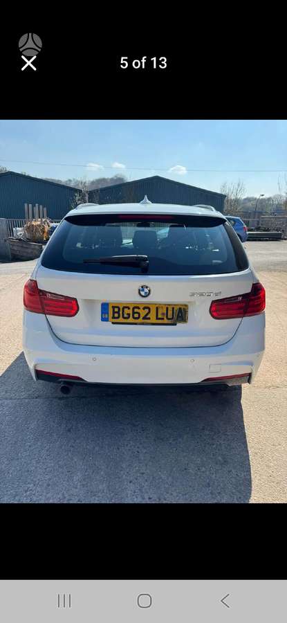 BMW 320 Pradedamas ardyt
