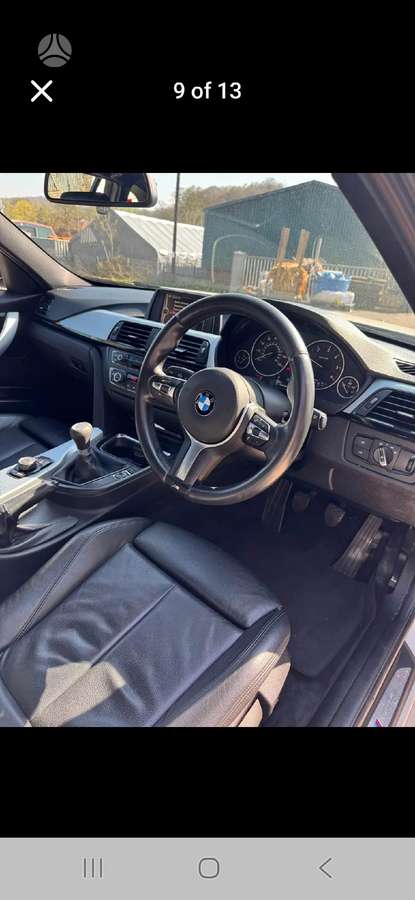 BMW 320 Pradedamas ardyt