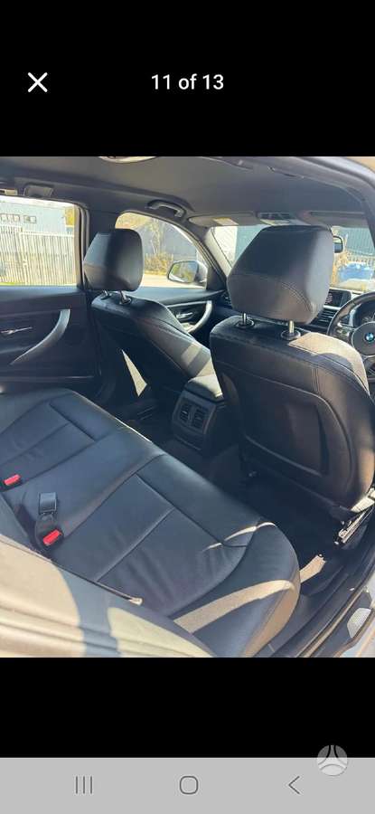 BMW 320 Pradedamas ardyt