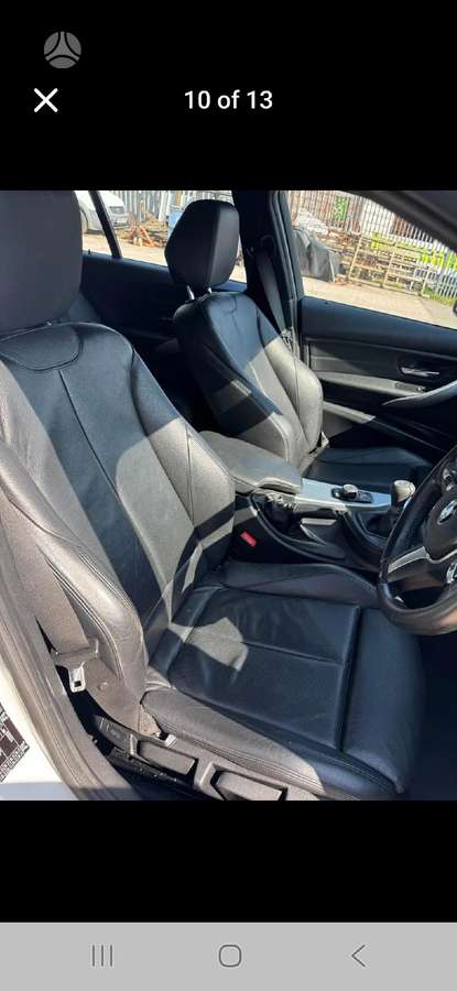 BMW 320 Pradedamas ardyt
