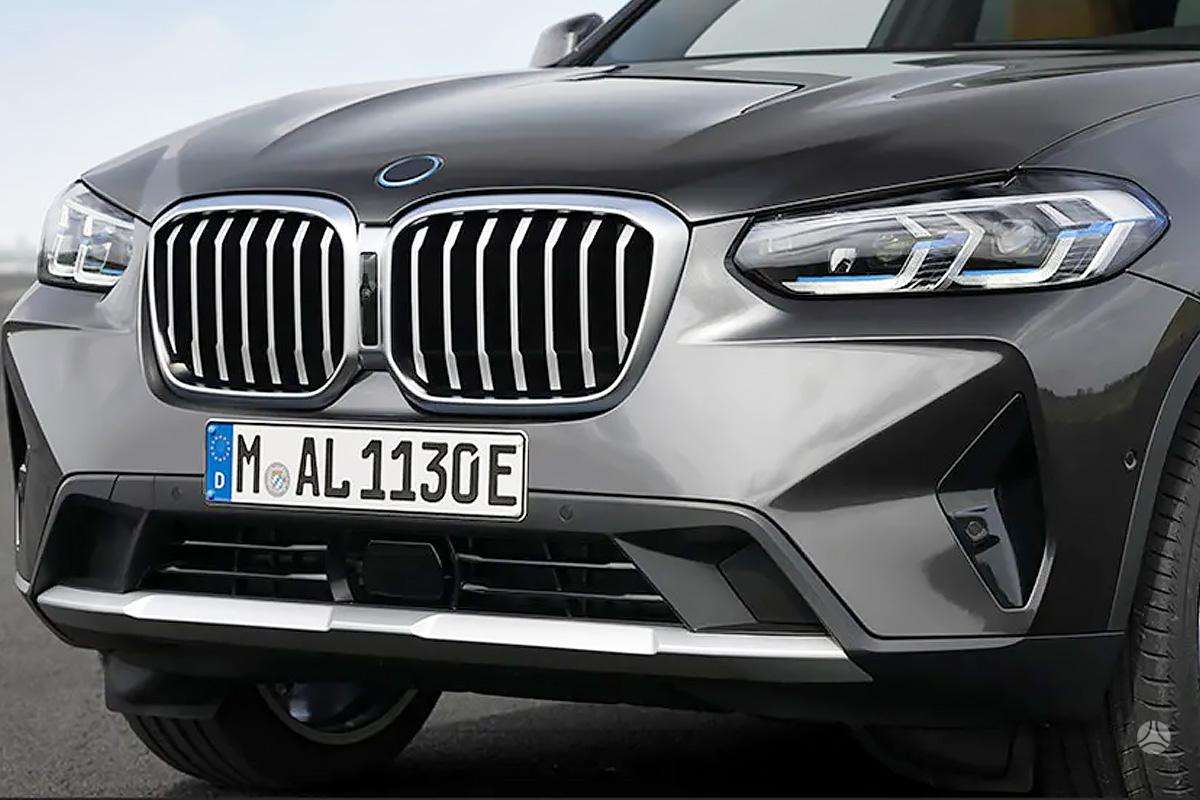 BMW X3 lights