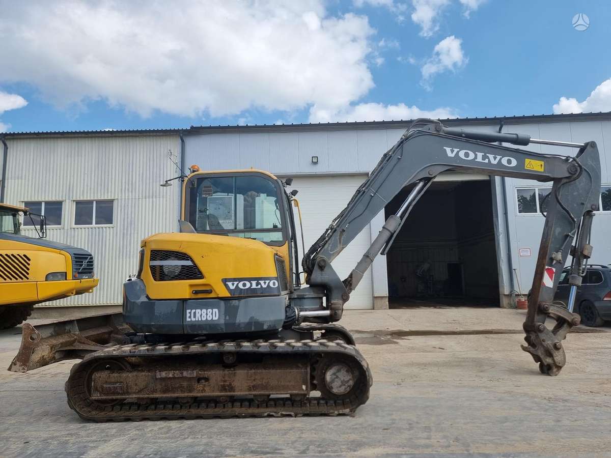 Volvo ECR 88D, экскаваторы