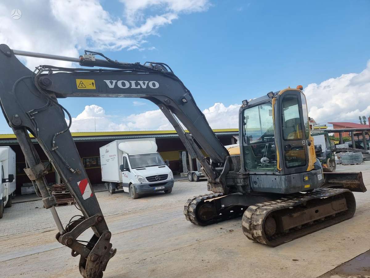 Volvo ECR 88D, экскаваторы
