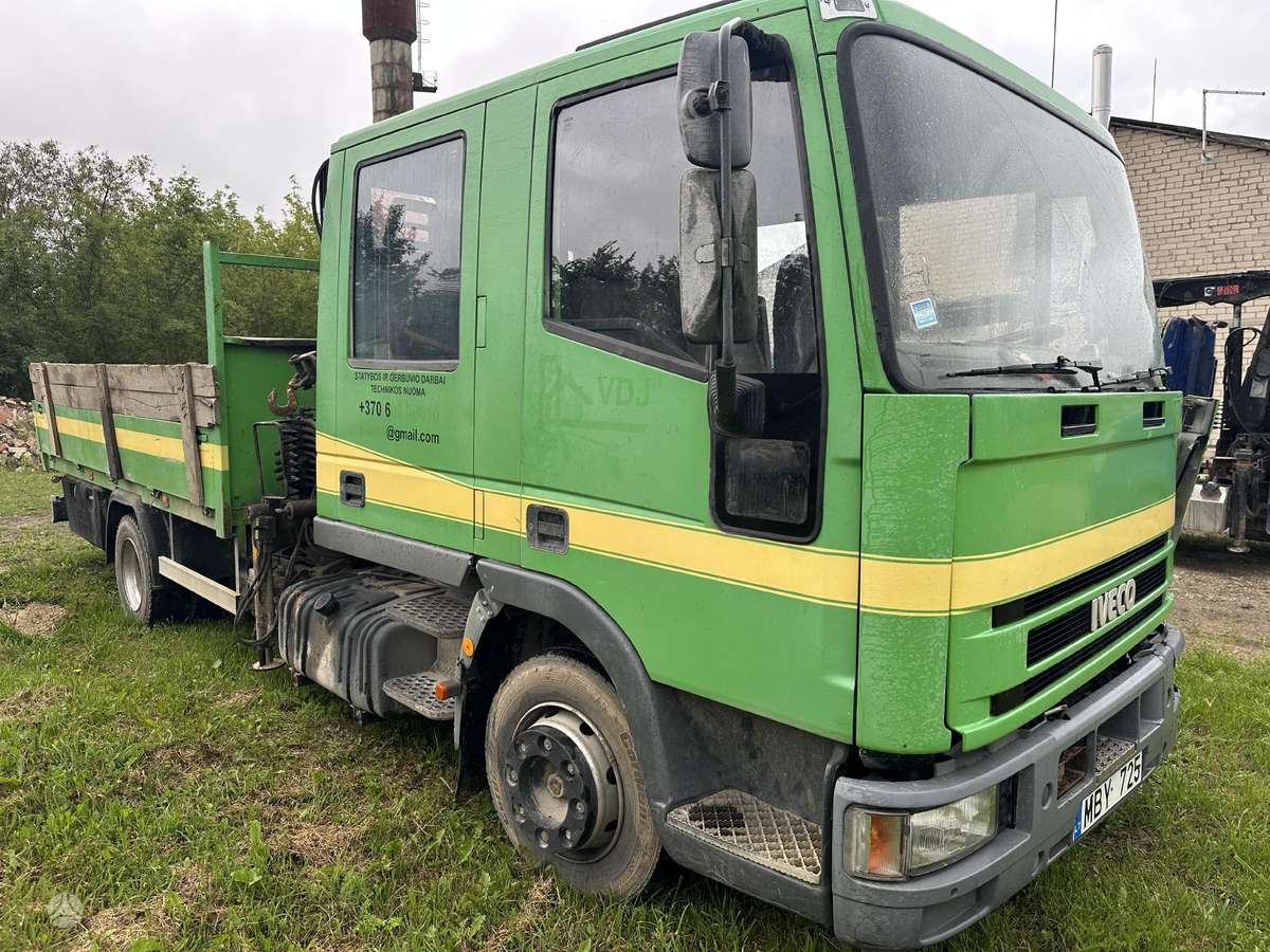 Iveco 80E15, su kranu