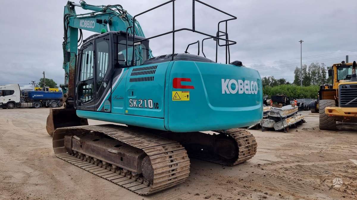 Kobelco SK 210 LC-9, ekskavatoriai
