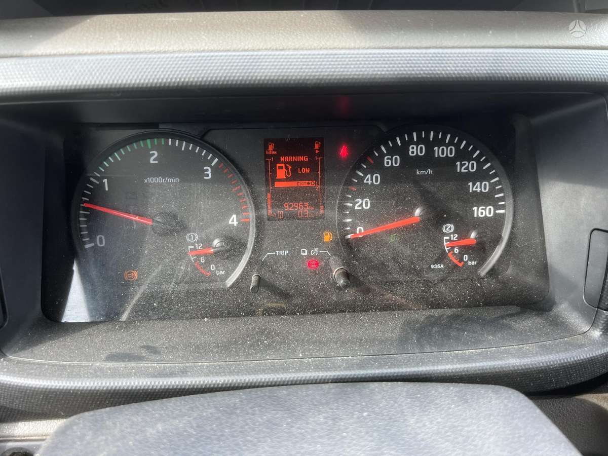 Nissan NT500, бортовые с тентом