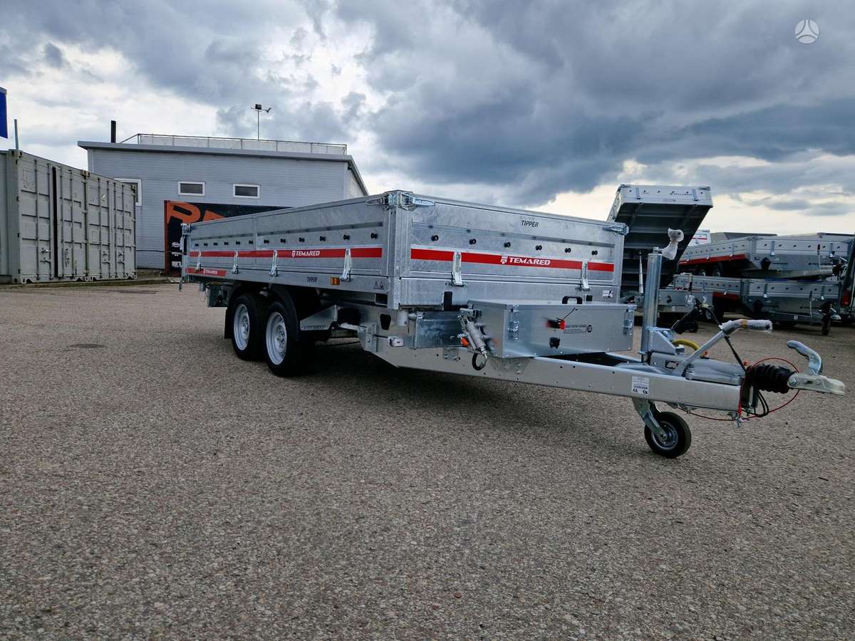 TEMARED Tipper 3617/2 3500kg, passenger car trailers