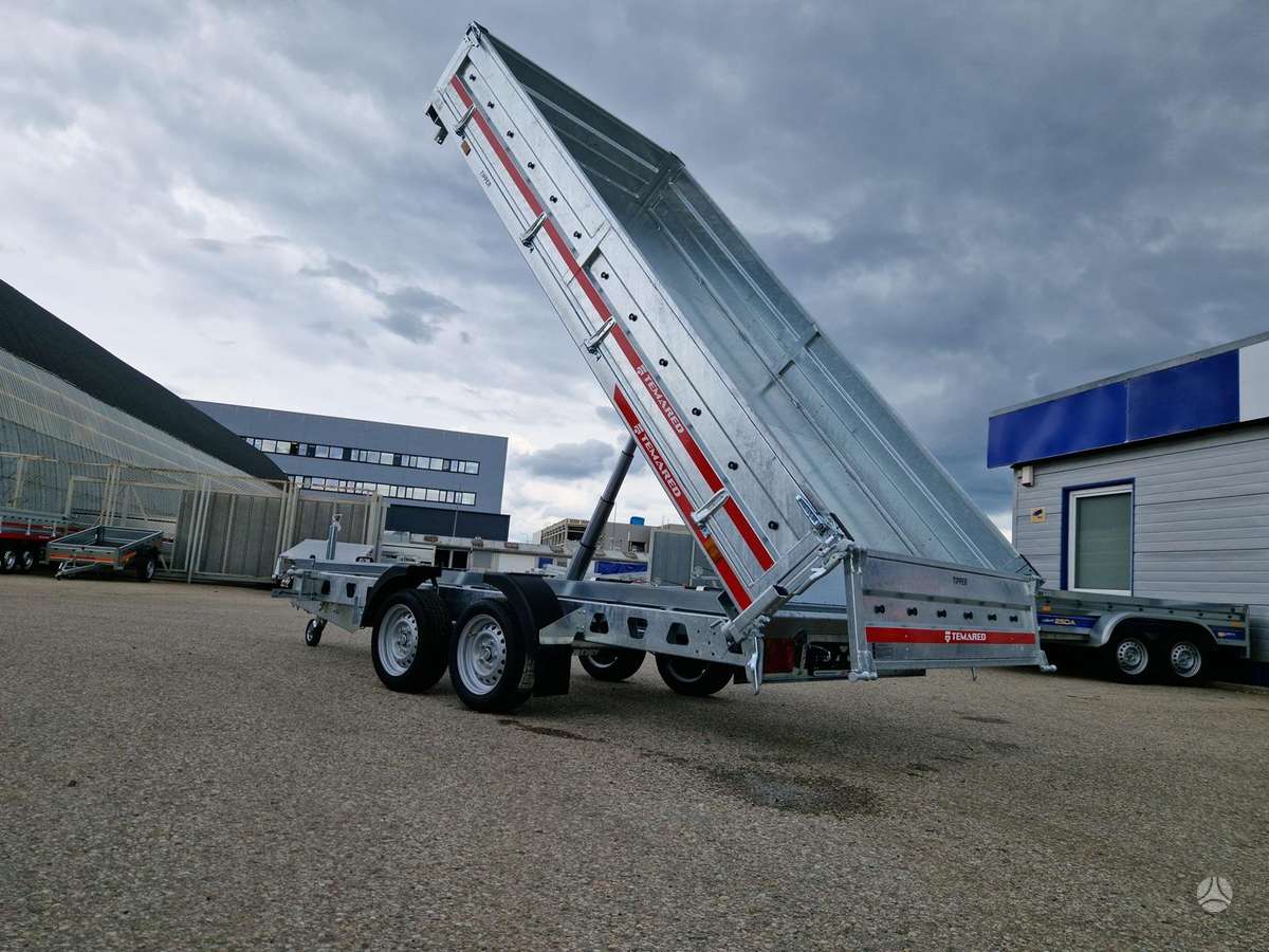 TEMARED Tipper 3617/2 3500kg, passenger car trailers
