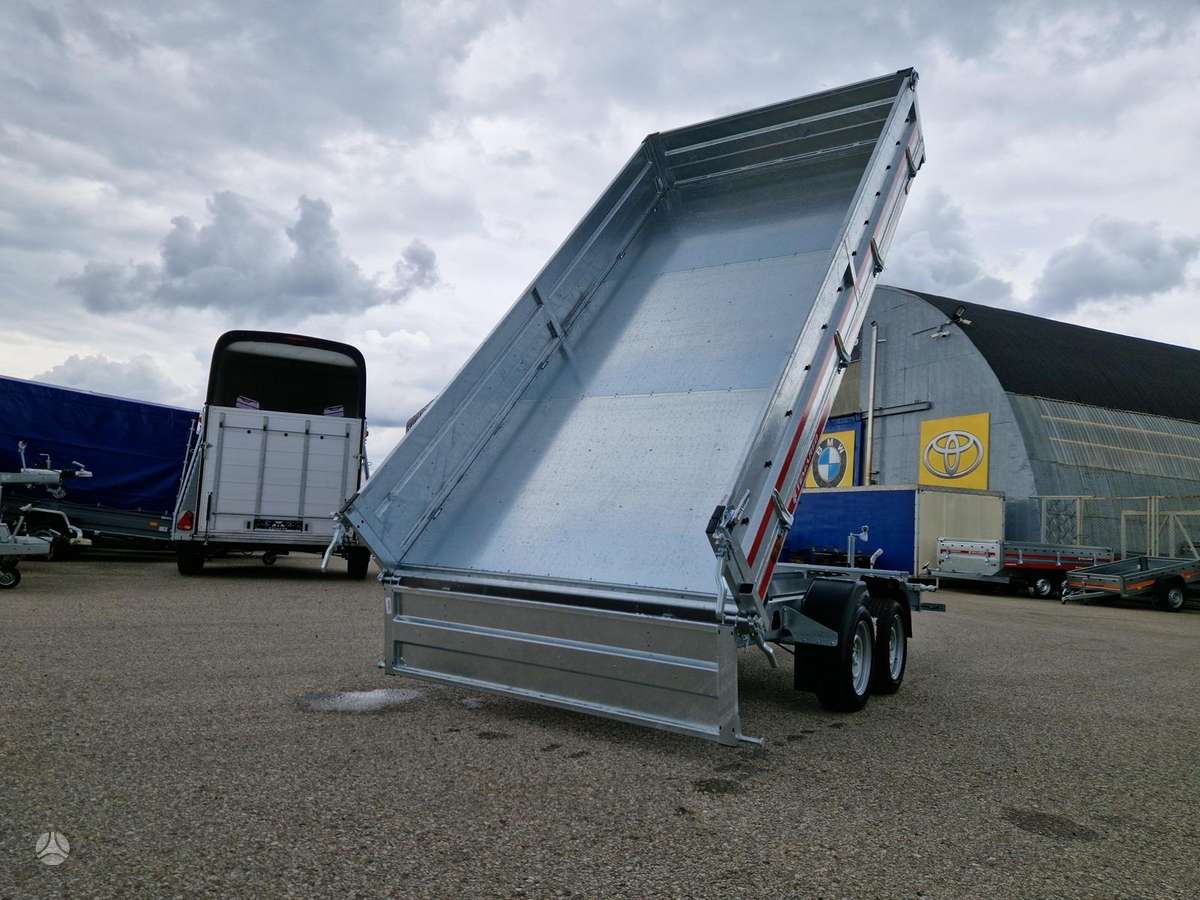 TEMARED Tipper 3617/2 3500kg, passenger car trailers