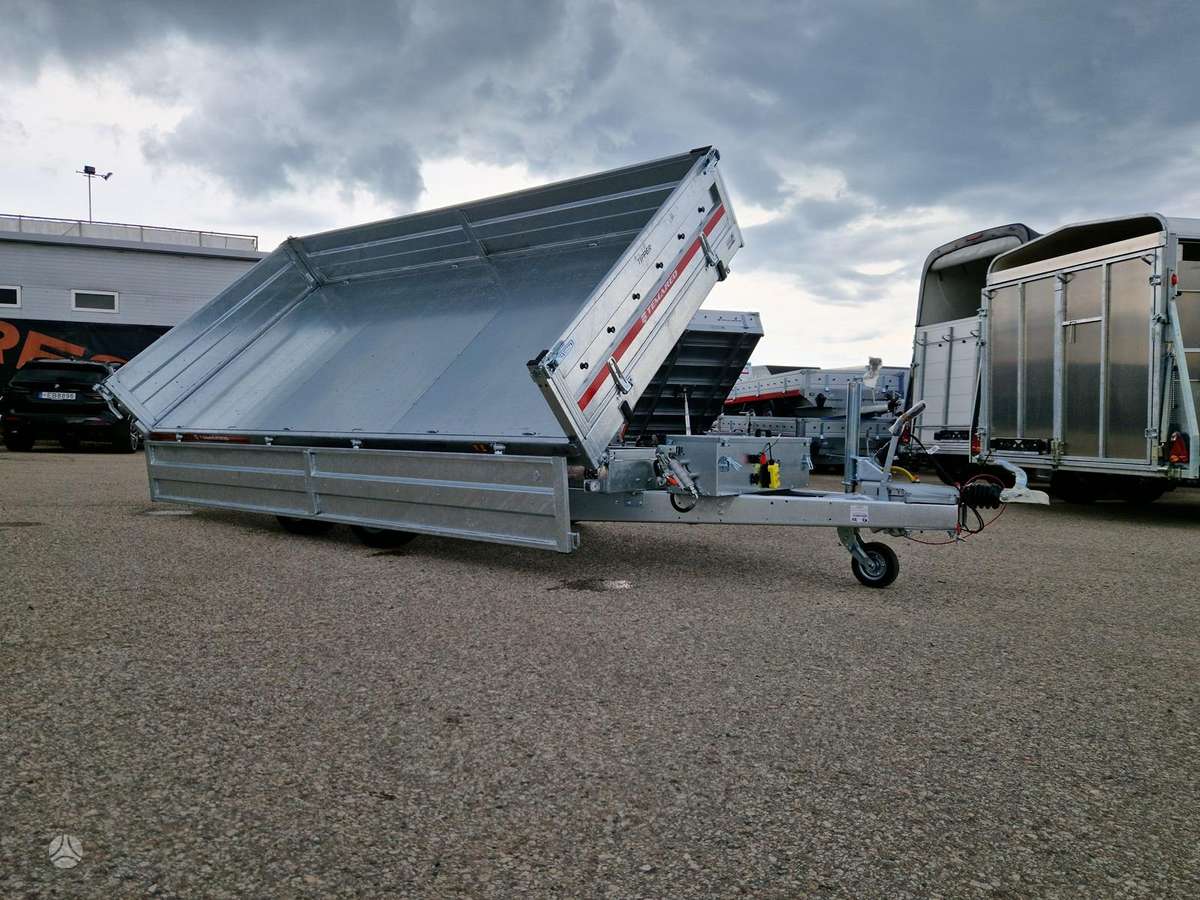 TEMARED Tipper 3617/2 3500kg, passenger car trailers