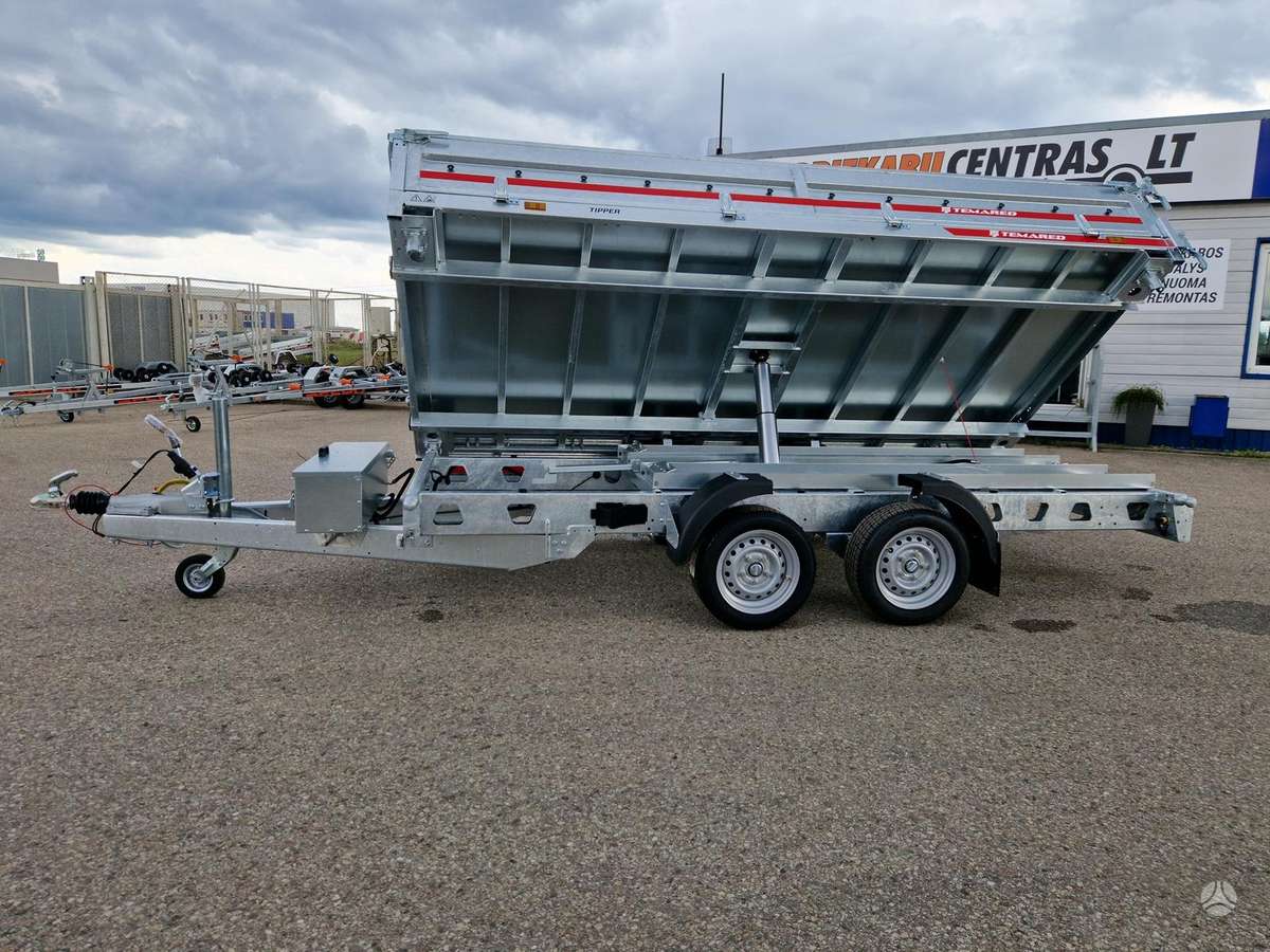 TEMARED Tipper 3617/2 3500kg, passenger car trailers