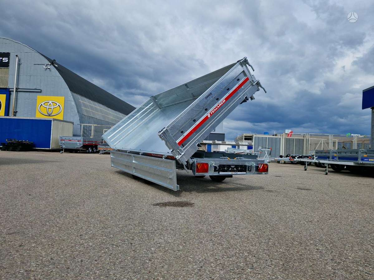 TEMARED Tipper 3617/2 3500kg, passenger car trailers