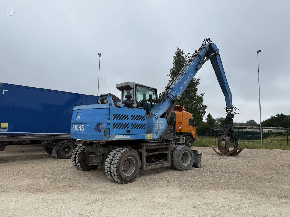 Terex FUCHS MHL334, excavator loader