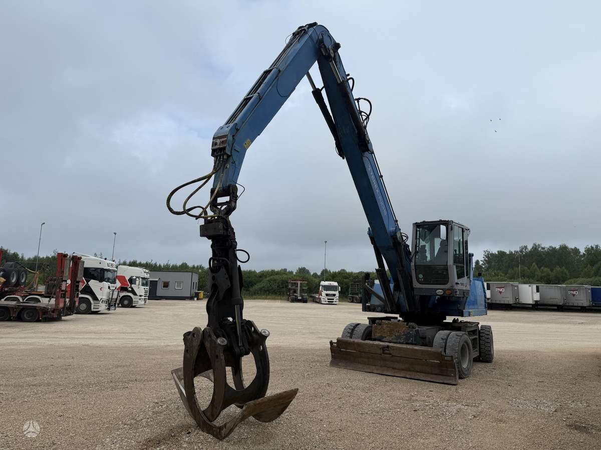 Terex FUCHS MHL334, excavator loader