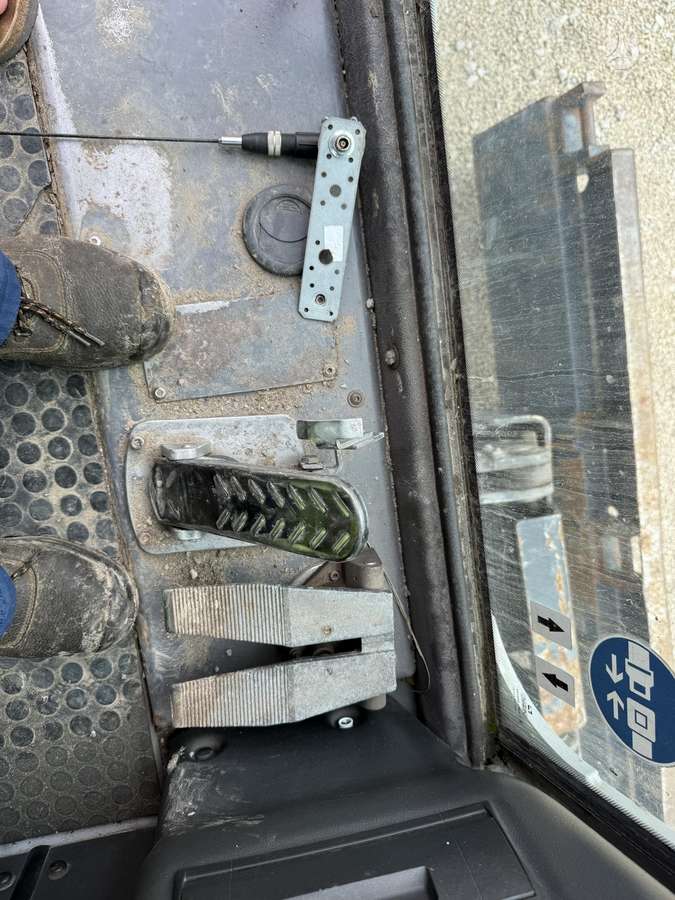 Terex FUCHS MHL334, excavator loader
