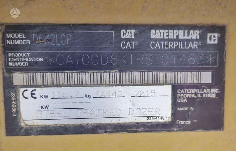 Caterpillar D6K 2 LGP 3D Trimble, бульдозеры