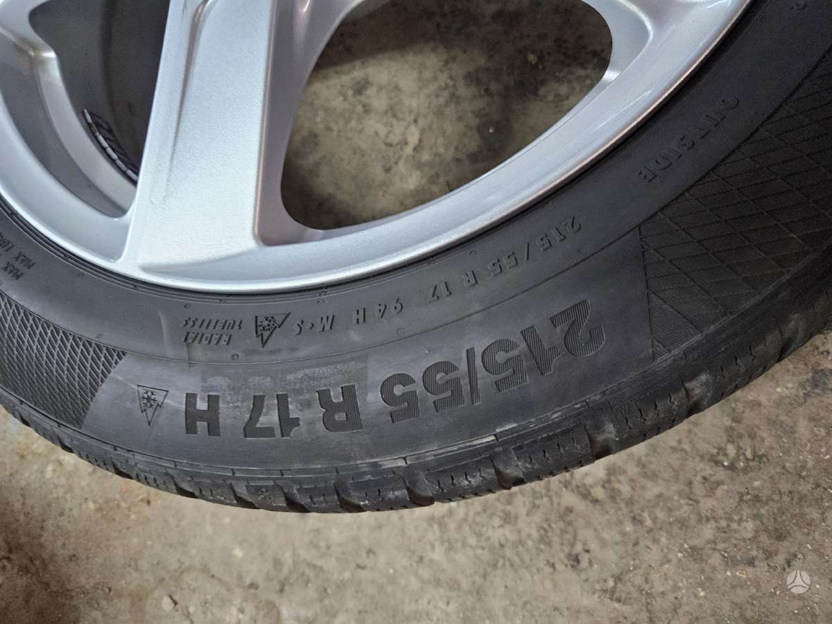 Volkswagen Pasat, light alloy, R17
