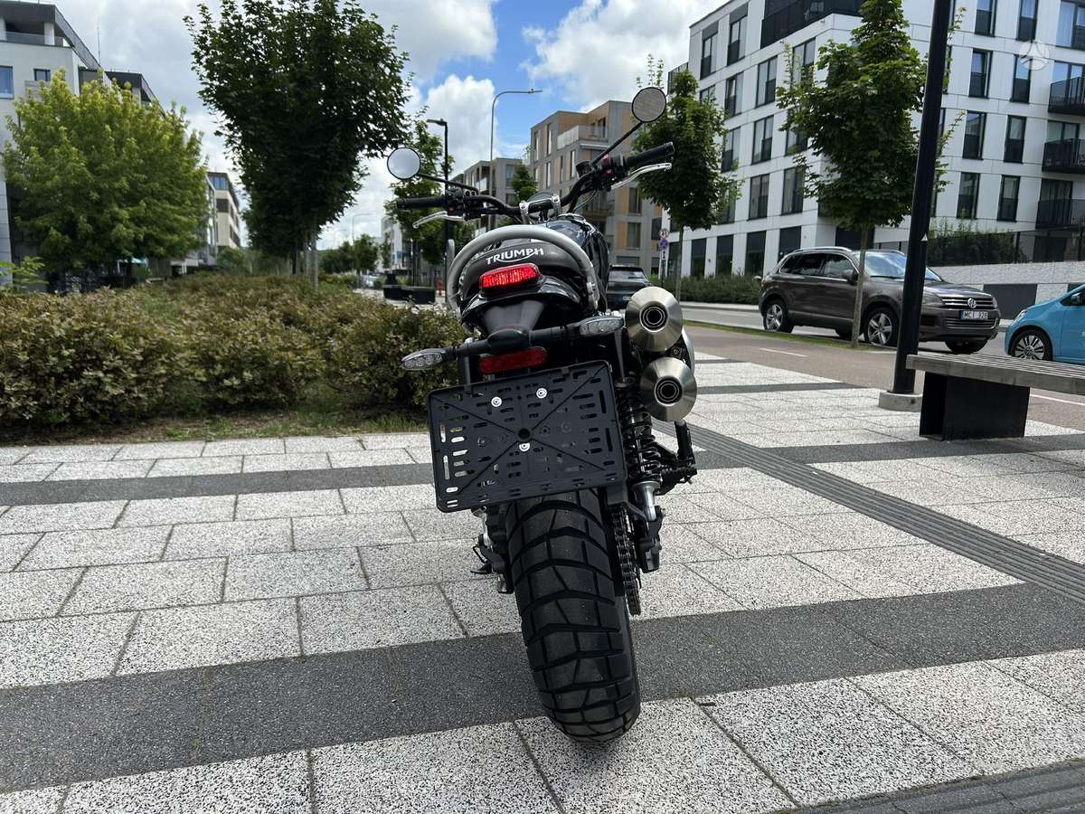 Triumph Scrambler 1200cc, street / classic