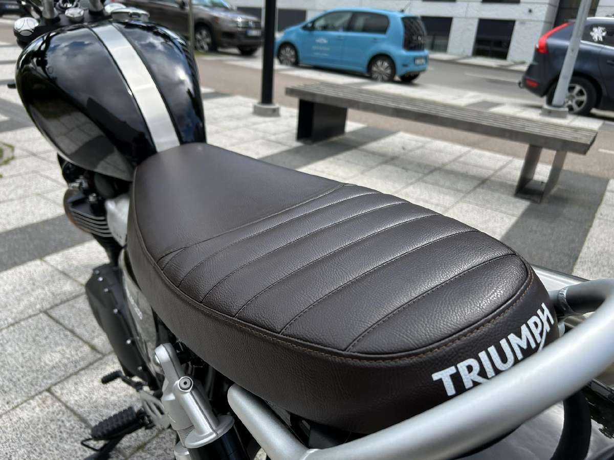 Triumph Scrambler 1200cc, street / classic