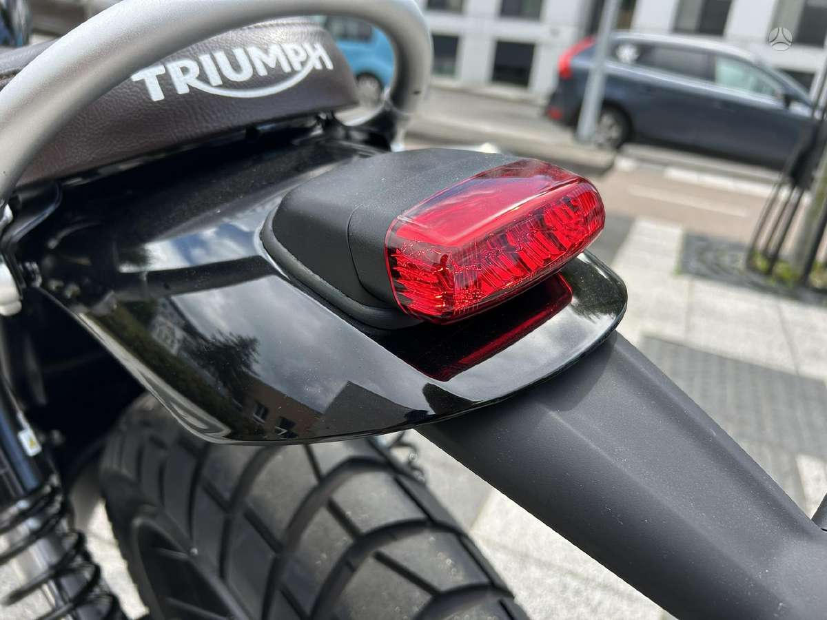 Triumph Scrambler 1200cc, street / classic