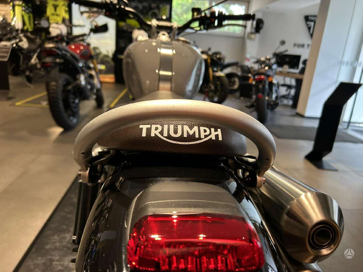 Triumph Scrambler 1200cc, street / classic